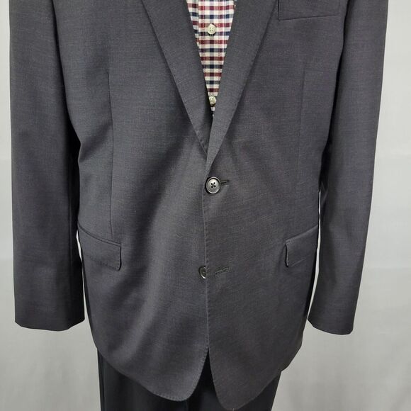 Brooks Brothers Explorer Madison Fit Men's Sport Coat Blazer Two Button Gray 48L - Picture 9 of 16